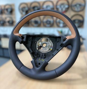 Porsche Cayenne Lenkrad neu beziehen
